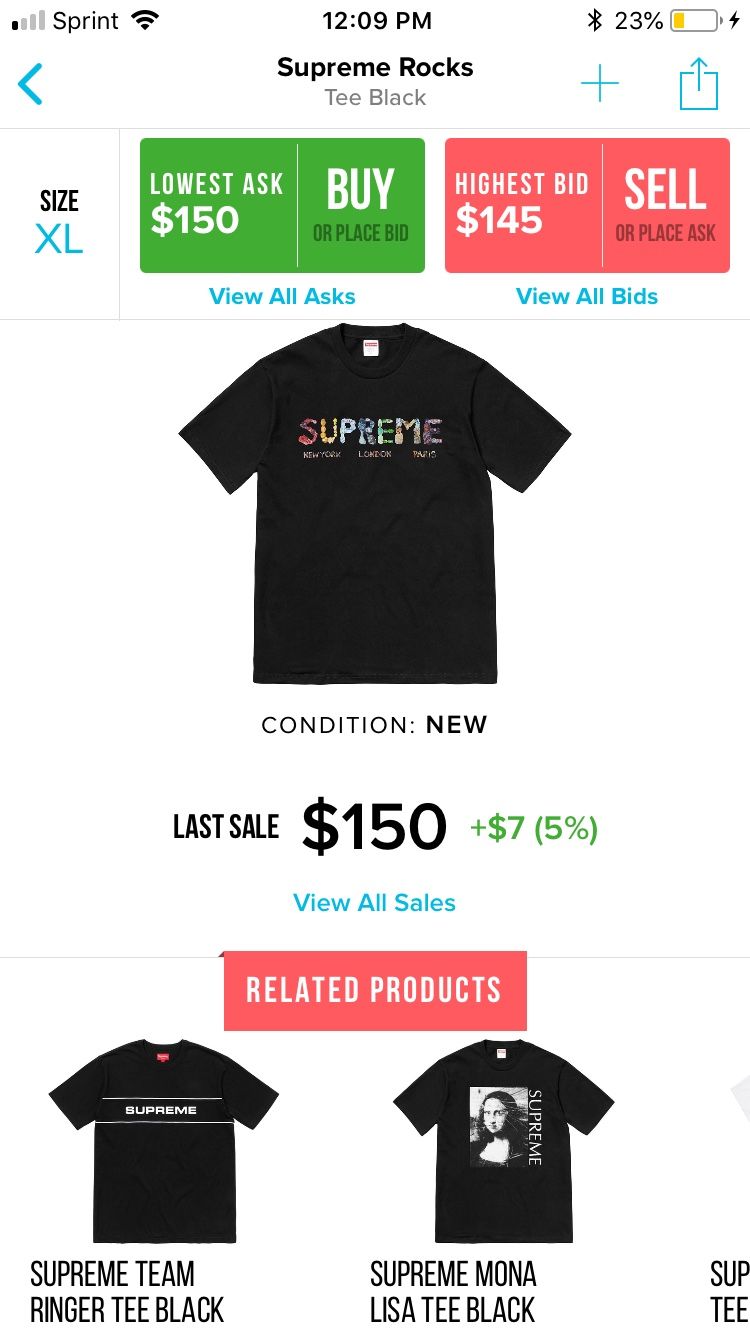 Supreme shirts