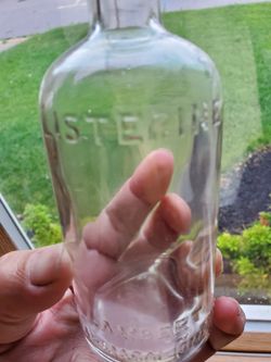 Vintage 5 1/2 " Listerine bottle