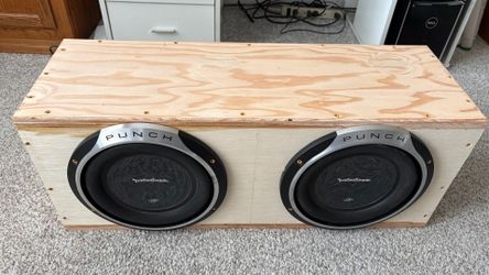 2 Shallow Mounts 10’s Rockford Fosgate