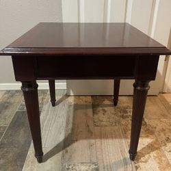 side table solid wood 