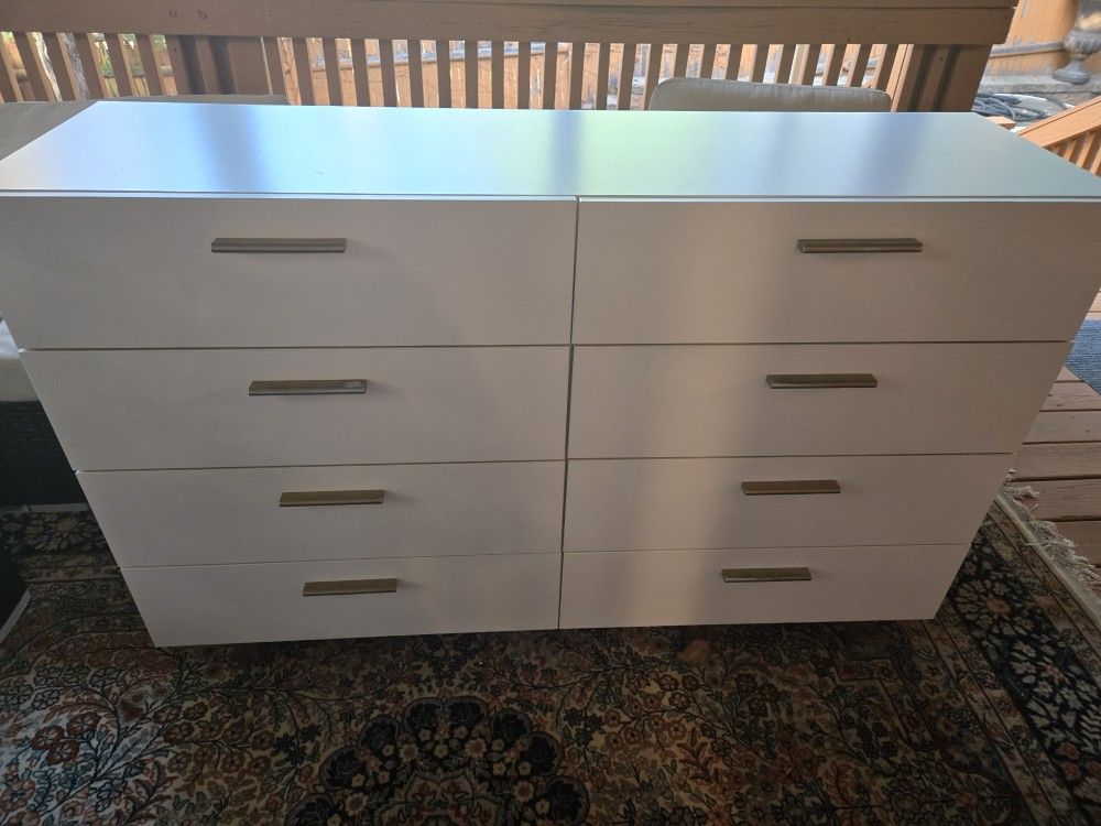 White dresser