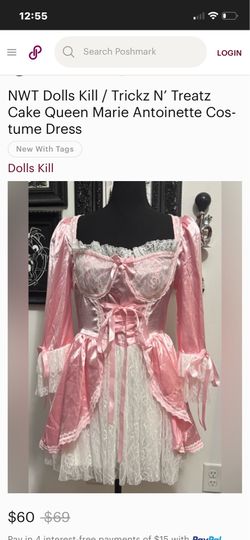 Marie antoniette women costume