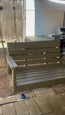 Swinging bench hammock swing
