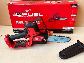 Milwaukee 3004-20 M18 FUEL 18V Lithium-Ion Brushless Battery 8 in. HATCHET Pruning Saw (Tool-Only)