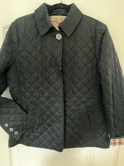 Burberry Quilted Navy Jacket