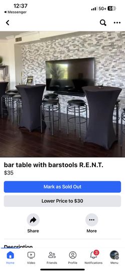 Cocktail Table 