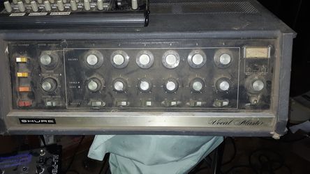 Shure vocal master PA head vintage
