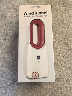 MERKURY Windtunnel heating and cooling fan