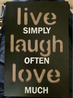 Positive taughts hanging sign $4