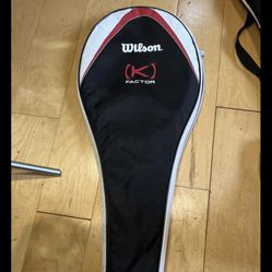 Wilson (K) Factor (K) BOLD 100” Head Size TENNIS RACKET Racquet NEW 4 1/4 W/BAG