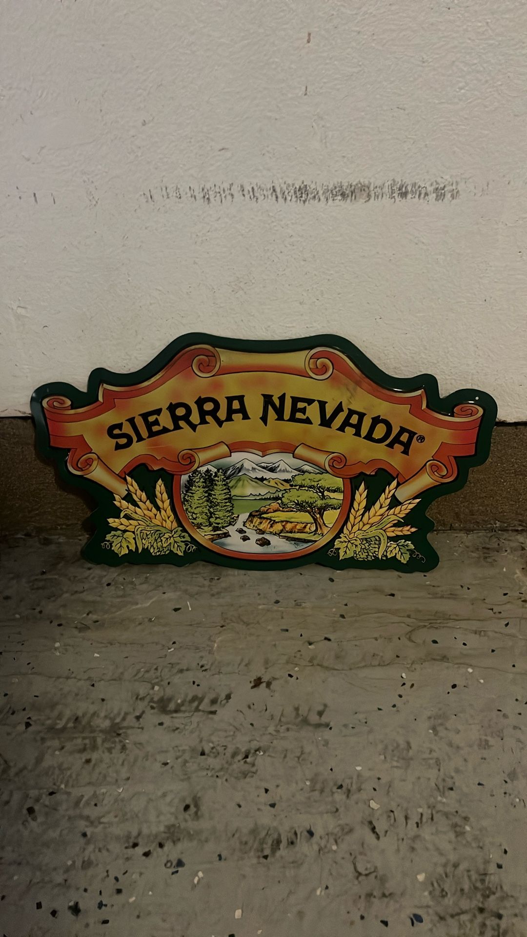 Sierra Nevada Beer Tin Sign 