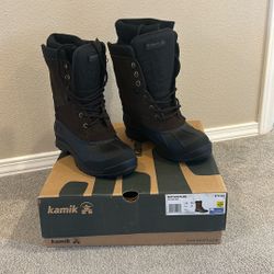 Kamik - Men’s Snow Boots - Size 10 - Brand New 