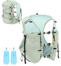 Sportsnew Running Vest for Women Men, Lightweight 10L Hydration Backpack with