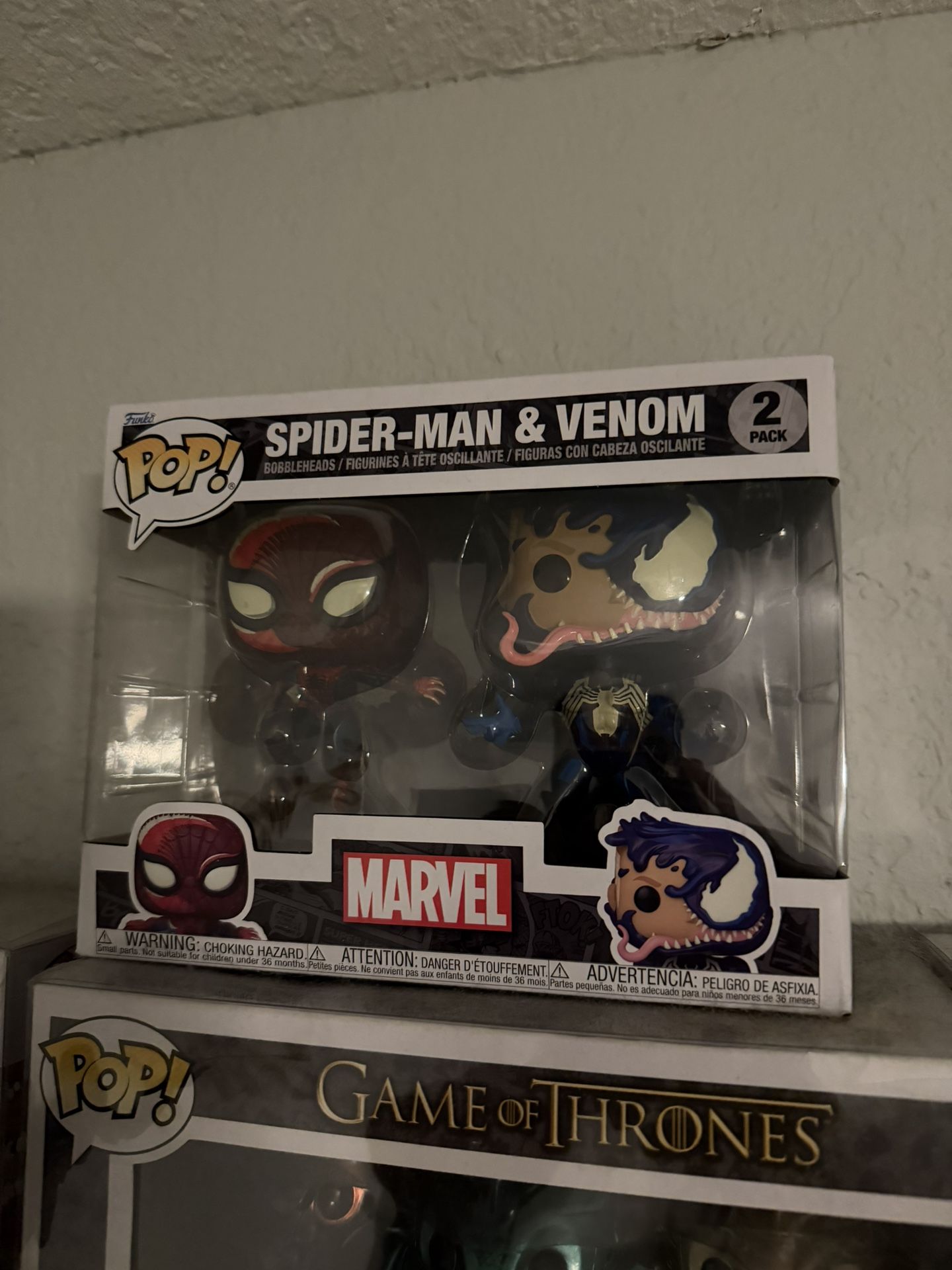 Spiderman Venom Two Pack Funko