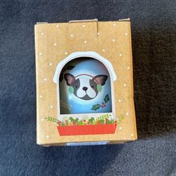 Prima designs ceramic dog ornament Feat Frenchie