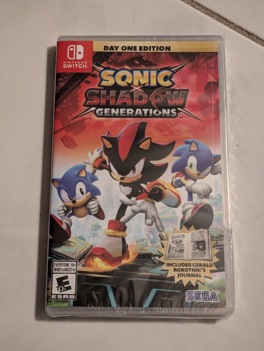 Sonic X Shadow Generations For Nintendo Switch 