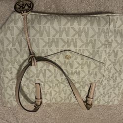 Michael Kors Shoulder Bag Cream 
