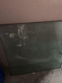 Glass for a table top.