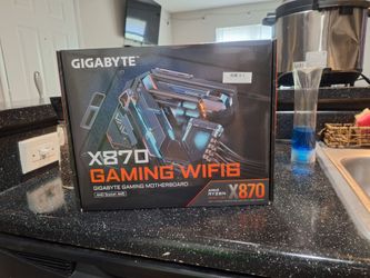 Gigabyte X870 board Brand new wifi-6.