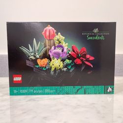 New Sealed 10309 LEGO Succulents Building Set Toy Authentic Sold Out
