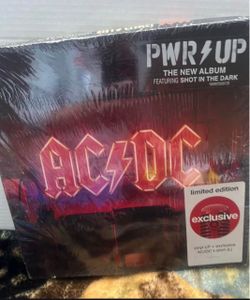 AC/DC PWR UP vinyl t shirt bundle Target exclusive NEW!!!!