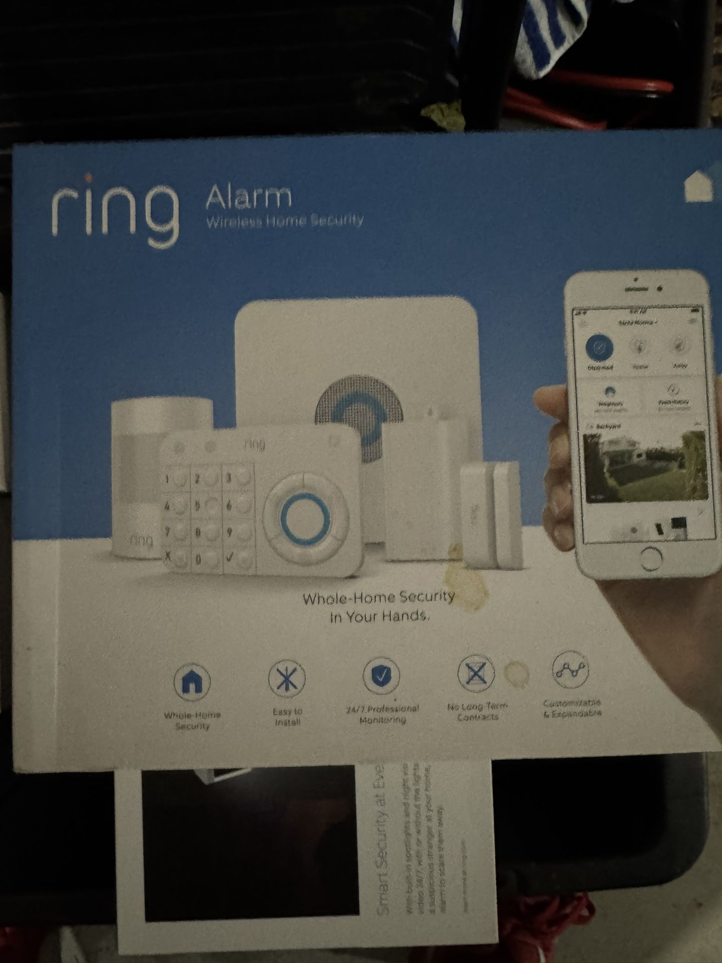 Ring Home Alarm Starter New