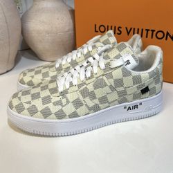 New Men’s Louis Vuitton Nike Air Force