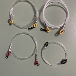 Handcrafted Snap On Leaders