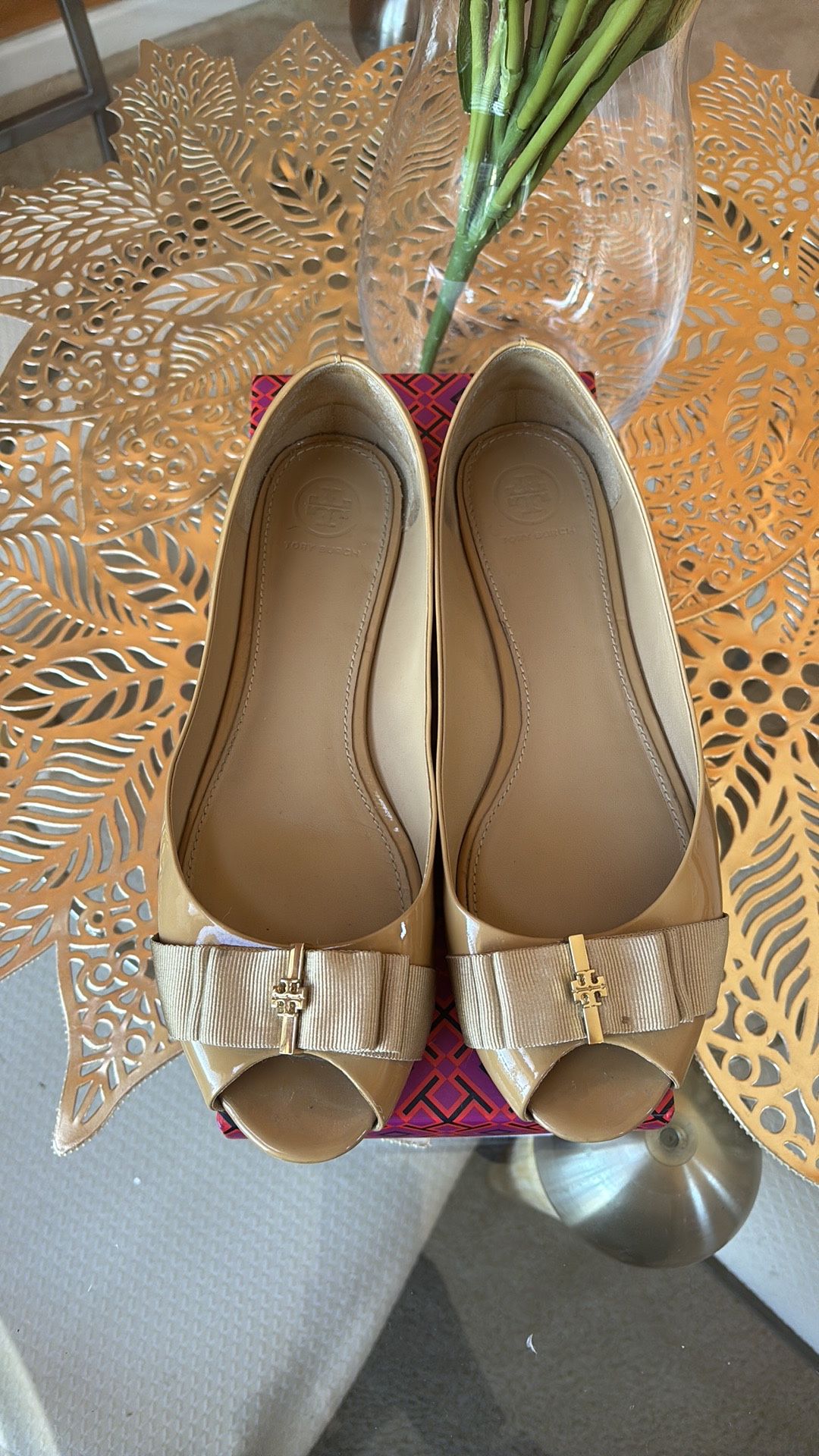 Tory Burch Trudy Open Toe Wedges