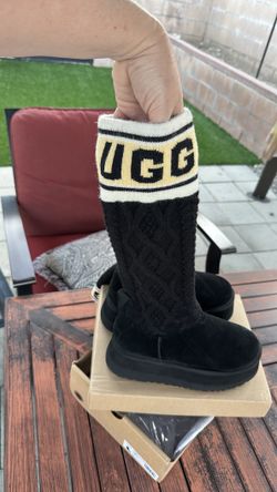 🖤 Ugg classic sweater letter boot🖤
