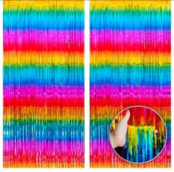 Party tinsel background