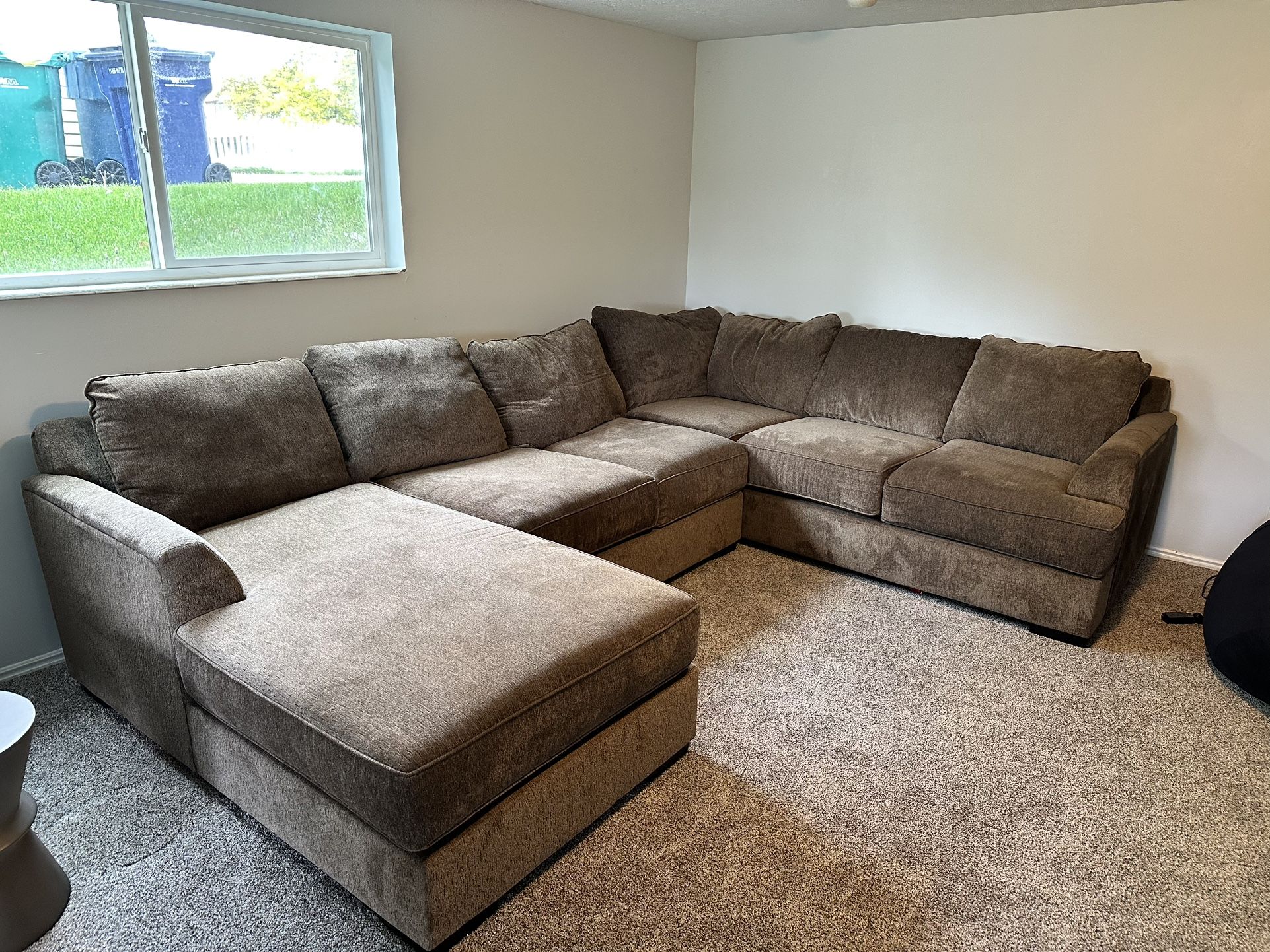 Brown Sectional Couch