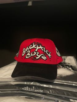 Boyz Red & Black Two-Tone Trucker