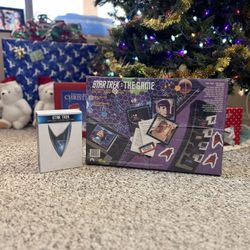 Star Trek WRAPPED “Collector’s Edition” Game + 7 Star Trek DVDs