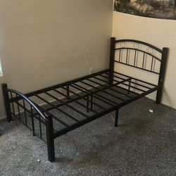 Twin bed frame 30$