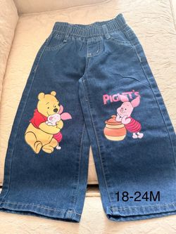 Winnie the Pooh Kids Denim Jeans 18-24M