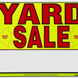 Yard Sale.