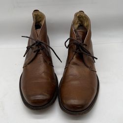 $298.00 FRYE Men's Phillip Chukka Boots Cognac 12 D