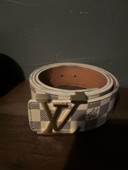 Louis Vuitton Damier Azur Initiales Belt