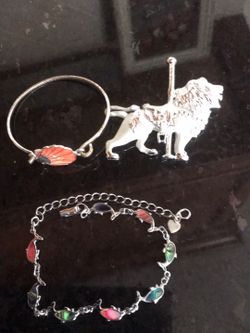 Bracelet, Pin, Barbie  Charm Bracelet