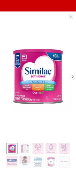 Soy formula . 10 cans