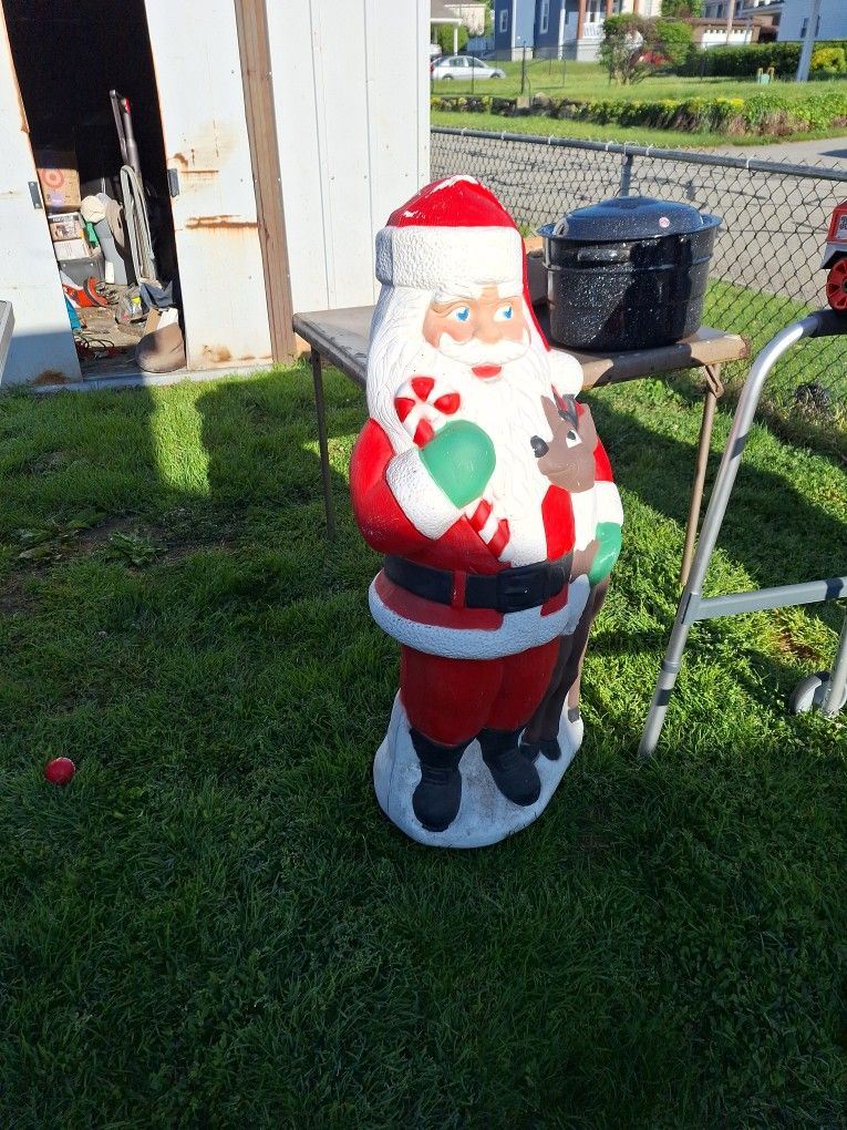 Plastic Santa