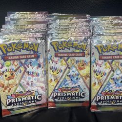 Pokemon Prismatic Evolution Booster Packs