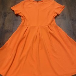 Women’s Orange Dress Size XXL #21