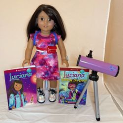 American Girl 18” doll Luciana Vega