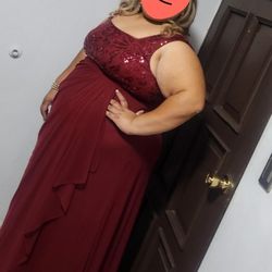 3XL CHERRY WOMEN DRESS