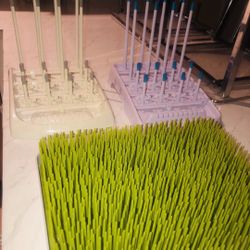 Bottle Folding Dryer Racks & Boon Grass Countertop Bottle Rack-info listed below Prices range from $6-10 