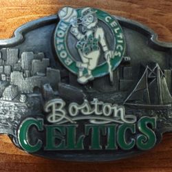 1989 Boston Celtics Limited Edition Official NBA Product Belt Buckle # 1685 Out Of 10,000