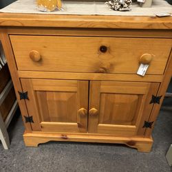 Small Wood Cabinet 