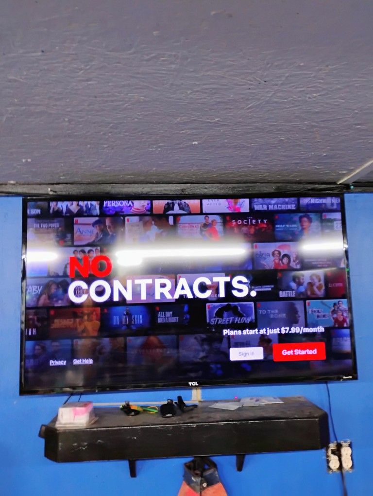 TCL 50 inch smart tv